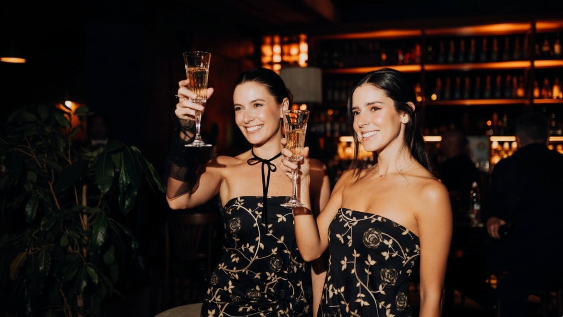friends celebrating