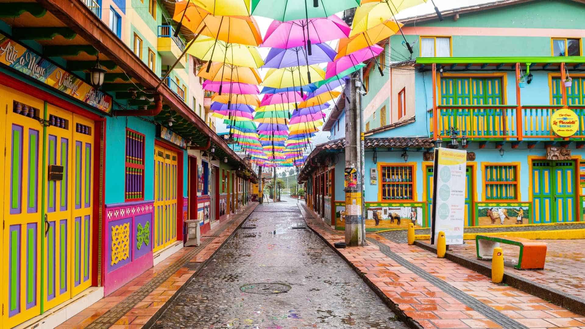 Streets of Guatapé, Antioquia